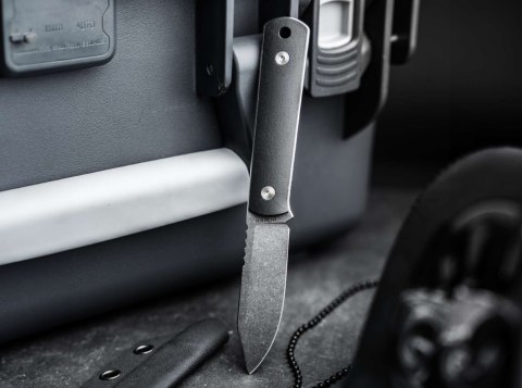 Nóż Böker Solingen BFF Packlite Black Richlite