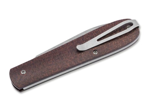 Nóż Böker Solingen Coffin Jute Micarta