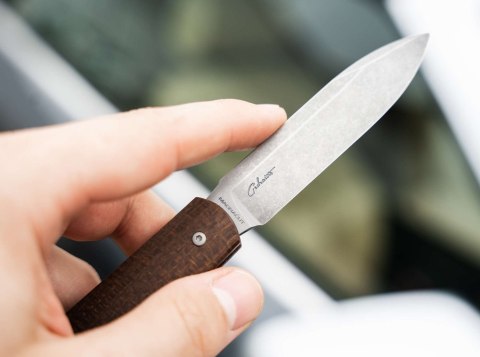 Nóż Böker Solingen Coffin Jute Micarta