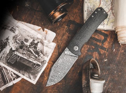 Nóż Böker Solingen Tiger-Damascus