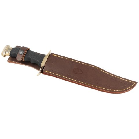 Nóż Muela 95-220 Black Rubber, Satin 420H