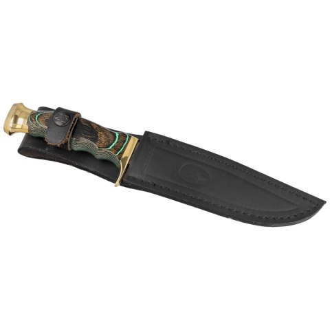 Nóż Muela Ranger-14GS Green Pakka Wood, Satin X50CrMoV15 Nóż Muela Ranger-14GS Green Pakka Wood, Satin X50CrMoV15