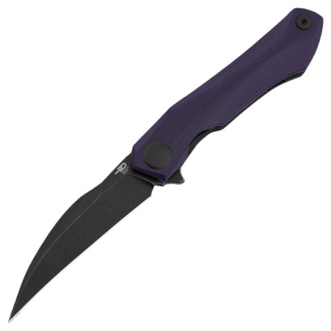 Nóż składany Bestech Ivy Purple G10, Black Stonewashed 14C28N by Ostap Hel (BG59G) Nóż składany Bestech Ivy Purple G10, Black Stonewashed 14C28N by Ostap Hel (BG59G)