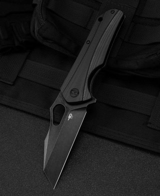 Nóż składany Bestech Operator Black G10, Black Stonewashed D2 (BG36B)