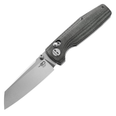 Nóż składany Bestech Slasher Green Micarta, Stonewashed D2 (BG43B-1) Nóż składany Bestech Slasher Green Micarta, Stonewashed D2 (BG43B-1)