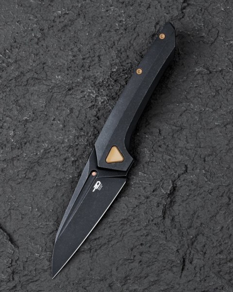 Nóż składany Bestech VK-Navi Black Titanium, Black Stonewashed MagnaCut by Vulpex Knives (BT2404E) Nóż składany Bestech VK-Navi Black Titanium, Black Stonewashed MagnaCut by Vulpex Knives (BT2404E)