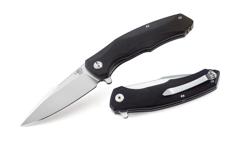 Nóż składany Bestech Warwolf Black G10, Stonewashed/Satin D2 (BG04A) Nóż składany Bestech Warwolf Black G10, Stonewashed/Satin D2 (BG04A)