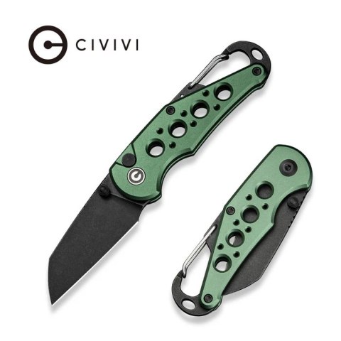 Nóż składany Civivi Pragma Green Aluminium, Black Stonewashed Nitro-V (C23062B-3) Nóż składany Civivi Pragma Green Aluminium, Black Stonewashed Nitro-V (C23062B-3)