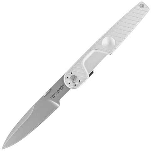 Nóż składany Extrema Ratio LKU01 Urban Sideral Gray Aluminium, Sandblast N690 by Danilo Rossi (04.1000.0243/U/SD-ARG) Nóż składany Extrema Ratio LKU01 Urban Sideral Gray Aluminium, Sandblast N690 by Danilo Rossi (04.1000.0243/U/SD-ARG)