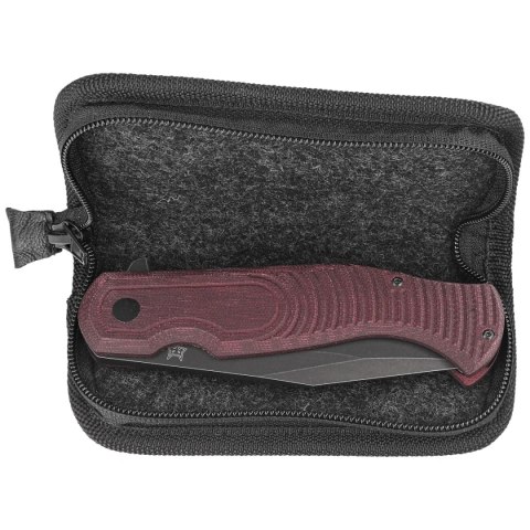 Nóż składany Fox Eastwood Tiger Burgundy Micarta, Black S90V by Gudy Van Poppel (FX-524 MB) Nóż składany Fox Eastwood Tiger Burgundy Micarta, Black S90V by Gudy Van Poppel (FX-524 MB)