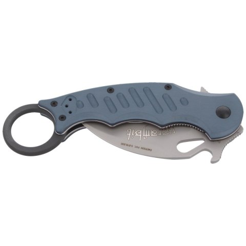 Nóż składany Fox Karambit w/ Emerson Wave Grey Aluminium, Bead Blasted N690Co (478) Nóż składany Fox Karambit w/ Emerson Wave Grey Aluminium, Bead Blasted N690Co (478)