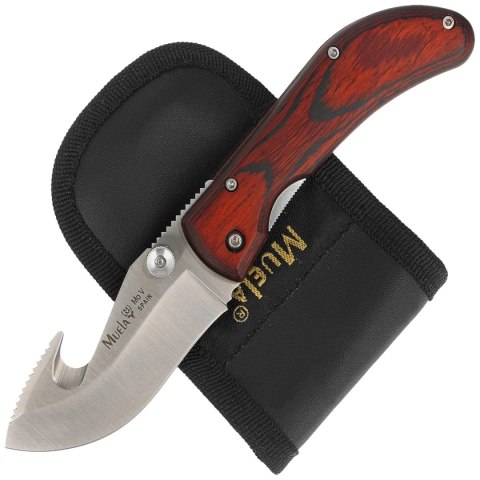 Nóż składany Muela SW-8R Red Pakka Wood, Satin X50CrMoV15 Nóż składany Muela SW-8R Red Pakka Wood, Satin X50CrMoV15