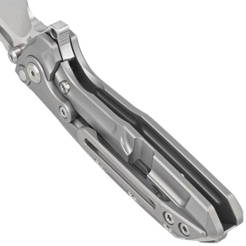 Nóż składany Reate T1000-V2 Gray Titanium, Stonewashed/Satin M390 by Alvin Lee