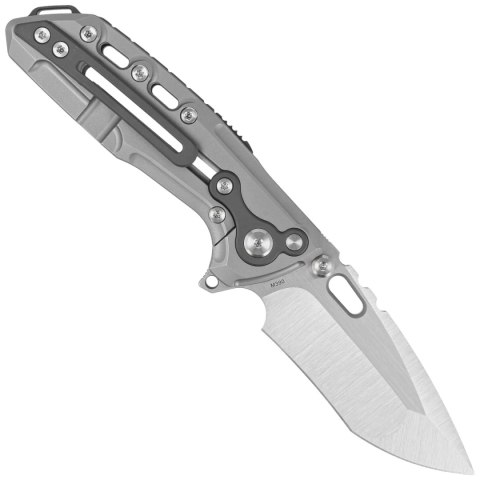 Nóż składany Reate T1000-V2 Gray Titanium/Zirconium, Satin M390 by Alvin Lee