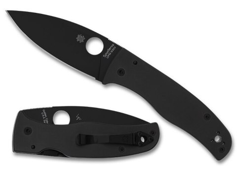 Nóż składany Spyderco Bodacious Black G10, Black DLC CPM S30V by Sal Glesser (C263GPBK) Nóż składany Spyderco Bodacious Black G10, Black DLC CPM S30V by Sal Glesser (C263GPBK)