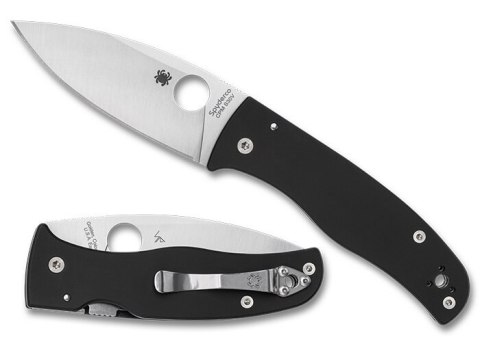 Nóż składany Spyderco Bodacious Black G10, Satin CPM S30V by Sal Glesser (C263GP) Nóż składany Spyderco Bodacious Black G10, Satin CPM S30V by Sal Glesser (C263GP)