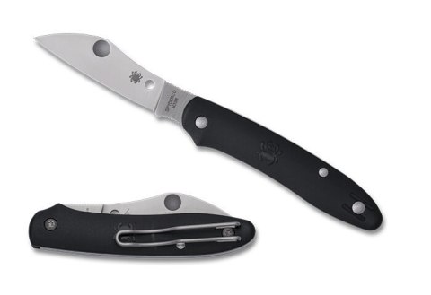 Nóż składany Spyderco Roadie XL Black FRN, Satin M398 by Sal Glesser (C267BKP) Nóż składany Spyderco Roadie XL Black FRN, Satin M398 by Sal Glesser (C267BKP)