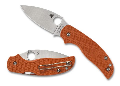 Nóż składany Spyderco Sage 5 Burnt Orange FRN, Satin Plain CPM REX 121 (C123BORP) Nóż składany Spyderco Sage 5 Burnt Orange FRN, Satin Plain CPM REX 121 (C123BORP)