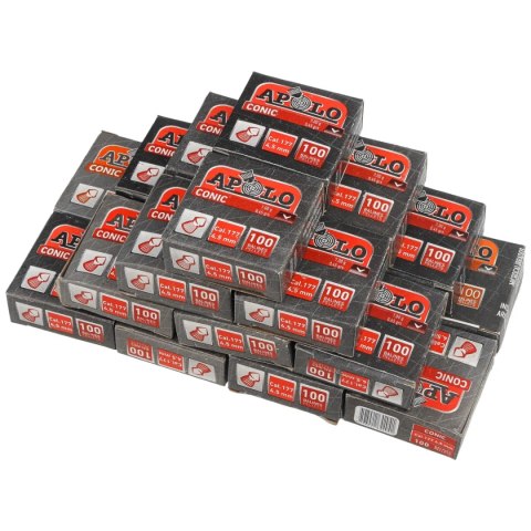 Śrut Apolo Conic 4.5 mm, 100 szt. 0.46g/7.1gr (10001) Śrut Apolo Conic 4.5 mm, 100 szt. 0.46g/7.1gr (10001)