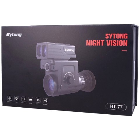 Cyfrowy noktowizor Sytong z dalmierzem laserowym (HT-77 LRF) Cyfrowy noktowizor Sytong z dalmierzem laserowym (HT-77 LRF)