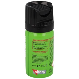 Gaz pieprzowy Sharg Defence Green Gel 2mln SHU 40ml Stream (10040-S)
