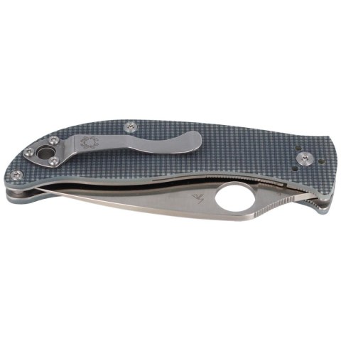 Nóż Spyderco Polestar G-10 Grey / BD1 Plain (C220GPGY) Nóż Spyderco Polestar G-10 Grey / BD1 Plain (C220GPGY)