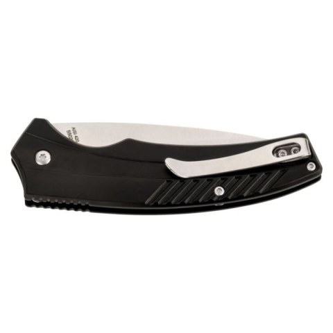 Nóż automatyczny Herbertz CJH Black Aluminium, Satin 420 (55026) Nóż automatyczny Herbertz CJH Black Aluminium, Satin 420 (55026)
