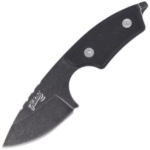 Nóż na szyję Herbertz CJH Neck Knife Black G10, Black Stonewashed 420 (55041 - 10000345) Nóż na szyję Herbertz CJH Neck Knife Black G10, Black Stonewashed 420 (55041 - 10000345)