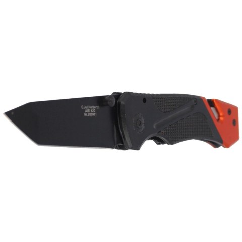 Nóż ratowniczy Herbertz CJH Black/Red Aluminium, Epoxy Coated 420 (203911) Nóż ratowniczy Herbertz CJH Black/Red Aluminium, Epoxy Coated 420 (203911)