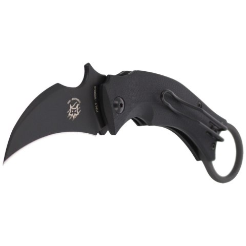 Nóż składany FOX Karambit Black Bird by Bastinelli G10 Black, Black Idroglider (FX-591) Nóż składany FOX Karambit Black Bird by Bastinelli G10 Black, Black Idroglider (FX-591)