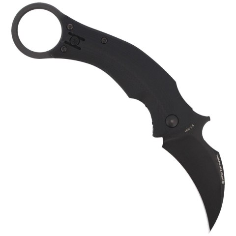 Nóż składany FOX Karambit Black Bird by Bastinelli G10 Black, Black Idroglider (FX-591) Nóż składany FOX Karambit Black Bird by Bastinelli G10 Black, Black Idroglider (FX-591)