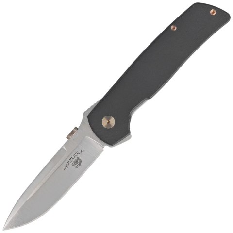 Nóż składany Fox Original Gangster Black Micarta, Satin Magnacut by Bob Terzuola (FX-ATC-OG01 LMB) Nóż składany Fox Original Gangster Black Micarta, Satin Magnacut by Bob Terzuola (FX-ATC-OG01 LMB)