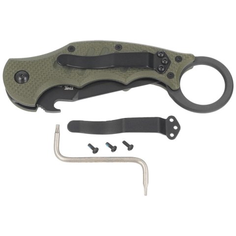 Nóż składany Fox The Dart Karambit OD Green G10, Black Idroglider N690 by Doug Marcaida (FX-597 OD) Nóż składany Fox The Dart Karambit OD Green G10, Black Idroglider N690 by Doug Marcaida (FX-597 OD)