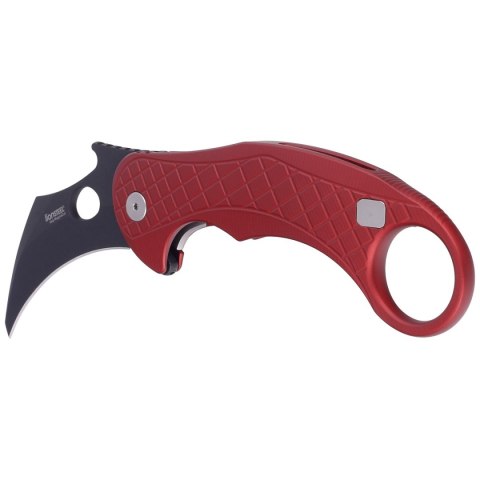Nóż składany LionSteel L.E.One Karambit Red Aluminium, Chemical Black MagnaCut by Emerson Design (LE1 A RB) Nóż składany LionSteel L.E.One Karambit Red Aluminium, Chemical Black MagnaCut by Emerson Design (LE1 A RB)