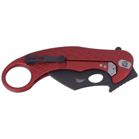 Nóż składany LionSteel L.E.One Karambit Red Aluminium, Chemical Black MagnaCut by Emerson Design (LE1 A RB) Nóż składany LionSteel L.E.One Karambit Red Aluminium, Chemical Black MagnaCut by Emerson Design (LE1 A RB)
