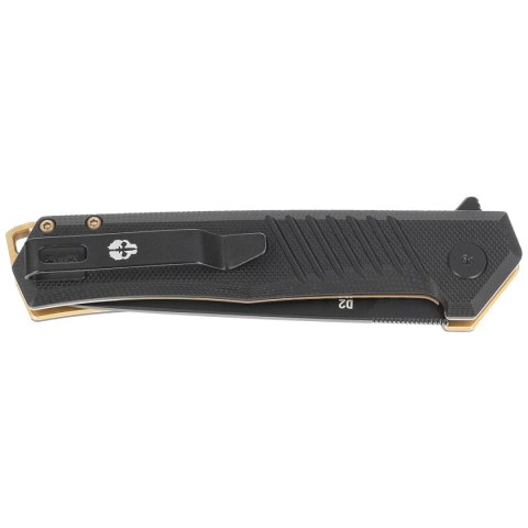 Nóż składany Tekto F1 Alpha Black G10, Bronze HW, Black D2 Nóż składany Tekto F1 Alpha Black G10, Bronze HW, Black D2