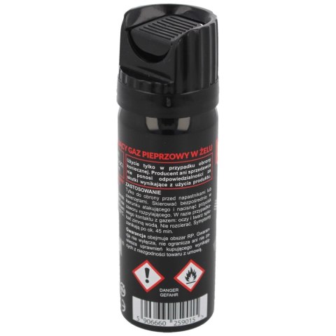 Gaz pieprzowy Sharg Defence Nato Gel 2mln SHU 50ml Cone (40050-C) Gaz pieprzowy Sharg Defence Nato Gel 2mln SHU 50ml Cone (40050-C)