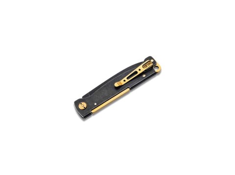 Nóż Böker Plus Atlas Black Stonewash Brass Nóż Böker Plus Atlas Black Stonewash Brass