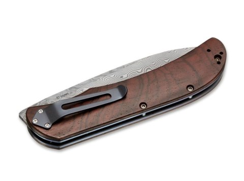 Nóż Böker Plus Exskelibur 1 Cocobolo Damascus