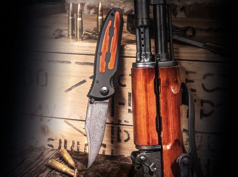 Nóż Böker Solingen Kalashnikov Bayonet Damast Nóż Böker Solingen Kalashnikov Bayonet Damast