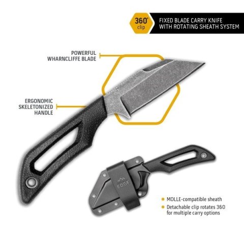 Nóż Outdoor Edge Pivot Wharncliffe Black blister Nóż Outdoor Edge Pivot Wharncliffe Black blister