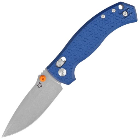 Nóż składany Fox Anzu Blue Aluminium, Stonewashed MagnaCut by Les George (FX-560 ALOR) Nóż składany Fox Anzu Blue Aluminium, Stonewashed MagnaCut by Les George (FX-560 ALOR)