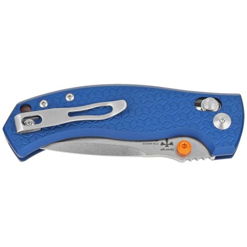 Nóż składany Fox Anzu Blue Aluminium, Stonewashed MagnaCut by Les George (FX-560 ALOR) Nóż składany Fox Anzu Blue Aluminium, Stonewashed MagnaCut by Les George (FX-560 ALOR)