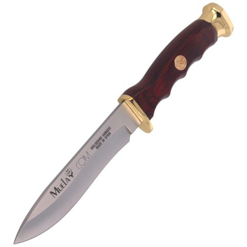 Nóż Muela COMF-10 Pakka Wood, Satin X50CrMoV15
