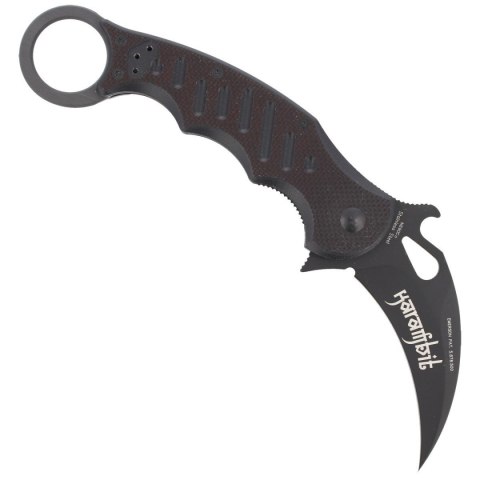 Nóż składany Fox Karambit w/ Emerson Wave Black G10, Black Idroglider N690Co (479) Nóż składany Fox Karambit w/ Emerson Wave Black G10, Black Idroglider N690Co (479)