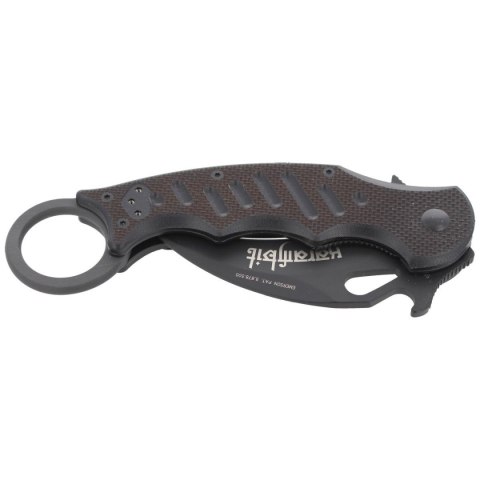 Nóż składany Fox Karambit w/ Emerson Wave Black G10, Black Idroglider N690Co (479) Nóż składany Fox Karambit w/ Emerson Wave Black G10, Black Idroglider N690Co (479)