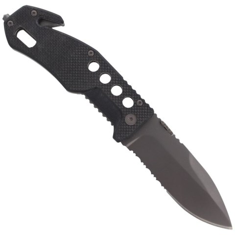 Nóż składany ratowniczy BlackFox G10 Black Rescue Folder (BF-115) Nóż składany ratowniczy BlackFox G10 Black Rescue Folder (BF-115)