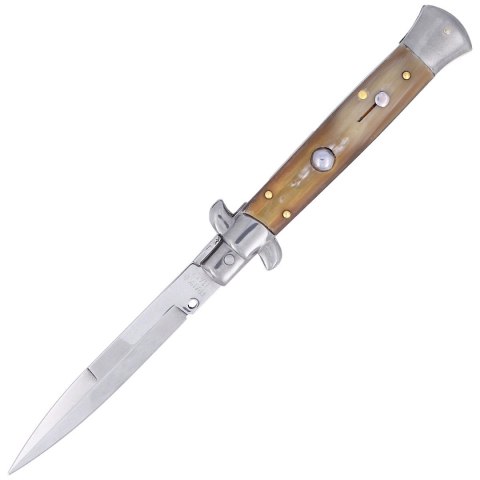 Nóż sprężynowy Frank Beltrame Bayonet Honey Horn 23cm (FB 23/48B) Nóż sprężynowy Frank Beltrame Bayonet Honey Horn 23cm (FB 23/48B)