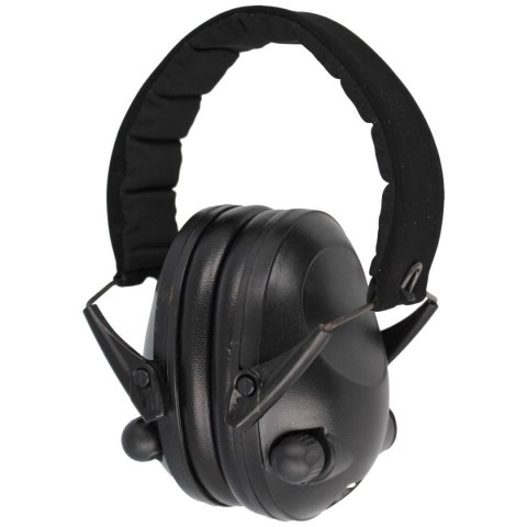 Ochronniki słuchu aktywne Mil-Tec Defenders Black (16243002) Ochronniki słuchu aktywne Mil-Tec Defenders Black (16243002)