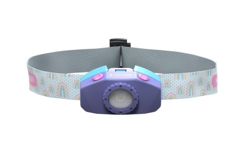 Latarka Czołowa Ledlenser KidLed 2 Lila Latarka Czołowa Ledlenser KidLed 2 Lila